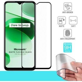 Microsonic Realme C35 Seramik Matte Flexible Siyah Ekran Koruyucu