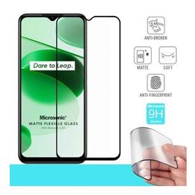 Microsonic Realme C35 Seramik Matte Flexible Siyah Ekran Koruyucu