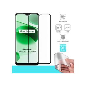 Microsonic Realme C35 Seramik Matte Flexible Siyah Ekran Koruyucu