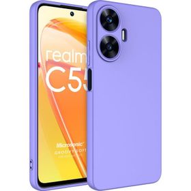 Microsonic Realme C55 Groovy Soft Lila Kılıf