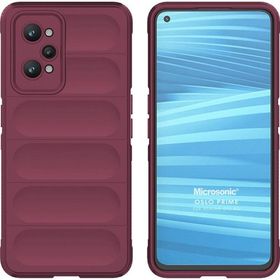 Microsonic Realme GT 2 5G Oslo Prime Bordo Kılıf
