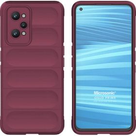 Microsonic Realme GT 2 5G Oslo Prime Bordo Kılıf