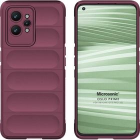 Microsonic Realme GT 2 Pro 5G Oslo Prime Bordo Kılıf