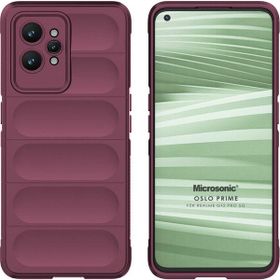 Microsonic Realme GT 2 Pro 5G Oslo Prime Bordo Kılıf