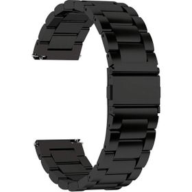 Microsonic Realme Watch S Pro Metal Stainless Steel Siyah Kordon