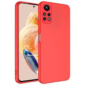 Microsonic Redmi Note 12 Pro 4G Groovy Soft Kırmızı Cep Telefonu Kılıfı