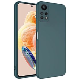 Microsonic Redmi Note 12 Pro 4G Groovy Soft Koyu Yeşil Cep Telefonu Kılıfı