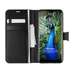 Microsonic Reeder P13 Blue Delux Leather Wallet Siyah Cep Telefonu Kılıfı