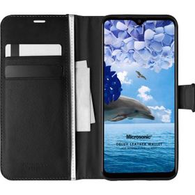 Microsonic Reeder P13 Blue Max Delux Leather Wallet Siyah Cep Telefonu Kılıfı