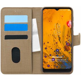 Microsonic Reeder P13 Blue Max Pro Lite 2022 Fabric Book Wallet Kılıf