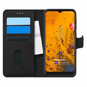 Microsonic Reeder P13 Blue Max Pro Lite 2022 Fabric Book Wallet Kılıf