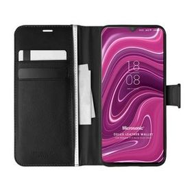 Microsonic Reeder P13 Blue Plus 2022 Delux Leather Wallet Siyah Cep Telefonu Kılıfı