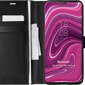 Microsonic Reeder P13 Blue Plus 2022 Delux Leather Wallet Siyah Cep Telefonu Kılıfı