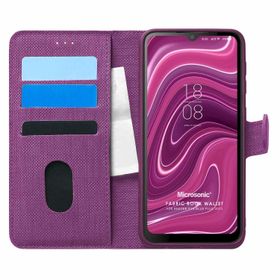 Microsonic Reeder P13 Blue Plus 2022 Fabric Book Wallet Kılıf
