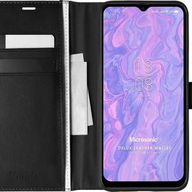 Microsonic Reeder S19 Max Delux Leather Wallet Siyah Kılıf