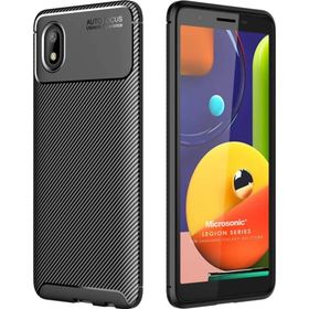 Microsonic Samsung Galaxy A01 Core Legion Series Siyah Kılıf