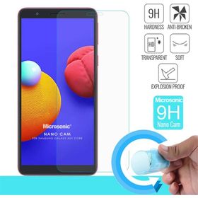 Microsonic Samsung Galaxy A01 Core Nano Glass Cam Ekran Koruyucu