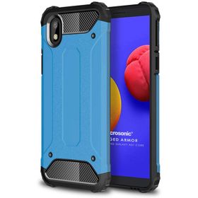 Microsonic Samsung Galaxy A01 Core Rugged Armor Kırmızı Kılıf