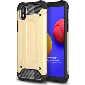 Microsonic Samsung Galaxy A01 Core Rugged Armor Kırmızı Kılıf