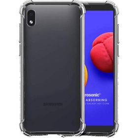 Microsonic Samsung Galaxy A01 Core Shock Absorbing Şeffaf Kılıf