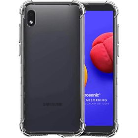 Microsonic Samsung Galaxy A01 Core Shock Absorbing Şeffaf Kılıf