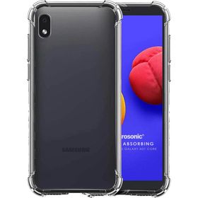 Microsonic Samsung Galaxy A01 Core Shock Absorbing Şeffaf Kılıf