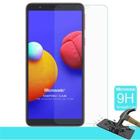 Microsonic Samsung Galaxy A01 Core Tempered Glass Cam Ekran Koruyucu