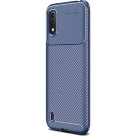 Microsonic Samsung Galaxy A01 Lacivert Legion Series Kılıf