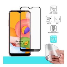 Microsonic Samsung Galaxy A01 Seramik Matte Flexible Siyah Ekran Koruyucu