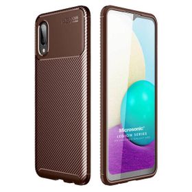 Microsonic Samsung Galaxy A02 Legion Series Kahverengi Kılıf