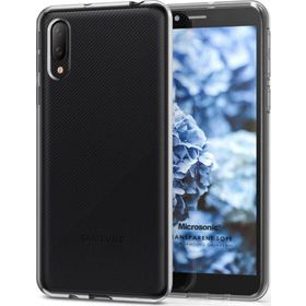 Microsonic Samsung Galaxy A02 Transparent Soft Beyaz Kılıf