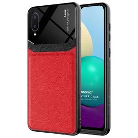 Microsonic Samsung Galaxy A02 Uniq Leather Kırmızı Kılıf