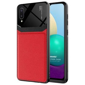 Microsonic Samsung Galaxy A02 Uniq Leather Lacivert Kılıf