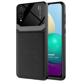 Microsonic Samsung Galaxy A02 Uniq Leather Siyah Kılıf