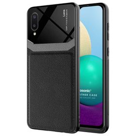 Microsonic Samsung Galaxy A02 Uniq Leather Siyah Kılıf