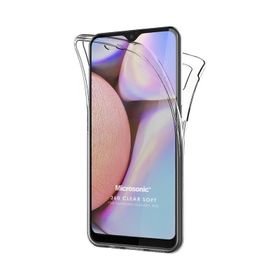 Microsonic Samsung Galaxy A02S 6 Tarafı Tam Full Koruma 360 Clear Soft Şeffaf Kılıf