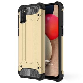 Microsonic Samsung Galaxy A02S Rugged Armor Mavi Kılıf