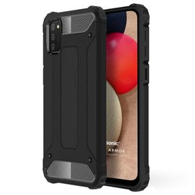 Microsonic Samsung Galaxy A02S Rugged Armor Mavi Kılıf