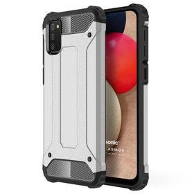 Microsonic Samsung Galaxy A02S Rugged Armor Mavi Kılıf