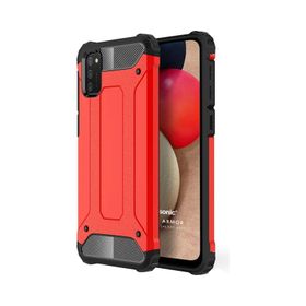 Microsonic Samsung Galaxy A02S Rugged Armor Mavi Kılıf