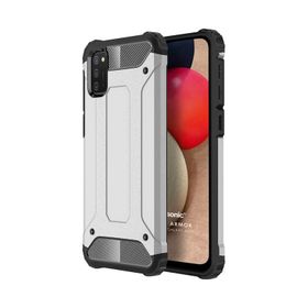 Microsonic Samsung Galaxy A02S Rugged Armor Mavi Kılıf