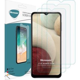Microsonic Samsung Galaxy A02S Screen Protector Nano Glass 3 Adet Cam Ekran Koruyucu