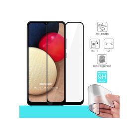 Microsonic Samsung Galaxy A02S Seramik Matte Flexible Siyah Ekran Koruyucu