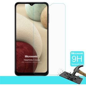 Microsonic Samsung Galaxy A02S Tempered Glass Cam Ekran Koruyucu