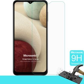 Microsonic Samsung Galaxy A02S Tempered Glass Cam Ekran Koruyucu