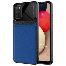 Microsonic Samsung Galaxy A02S Uniq Leather Lacivert Kılıf