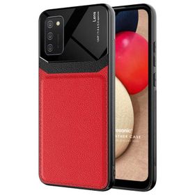 Microsonic Samsung Galaxy A02S Uniq Leather Lacivert Kılıf