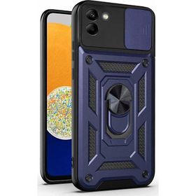 Microsonic Samsung Galaxy A03 Impact Resistant Lacivert Kılıf