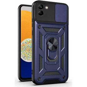 Microsonic Samsung Galaxy A03 Impact Resistant Lacivert Kılıf