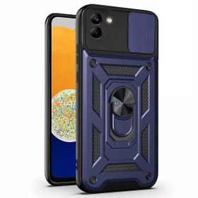 Microsonic Samsung Galaxy A03 Impact Resistant Lacivert Kılıf